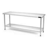 2000 x600 x900 Premium Range 1.2mm SS304 Heavy Duty Top Stainless Steel Benches EZ Stainless Pty Ltd