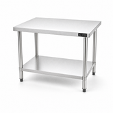 1000 x700 x900 Premium Range 1.2mm SS304 Heavy Duty Top Stainless Steel Benches EZ Stainless Pty Ltd