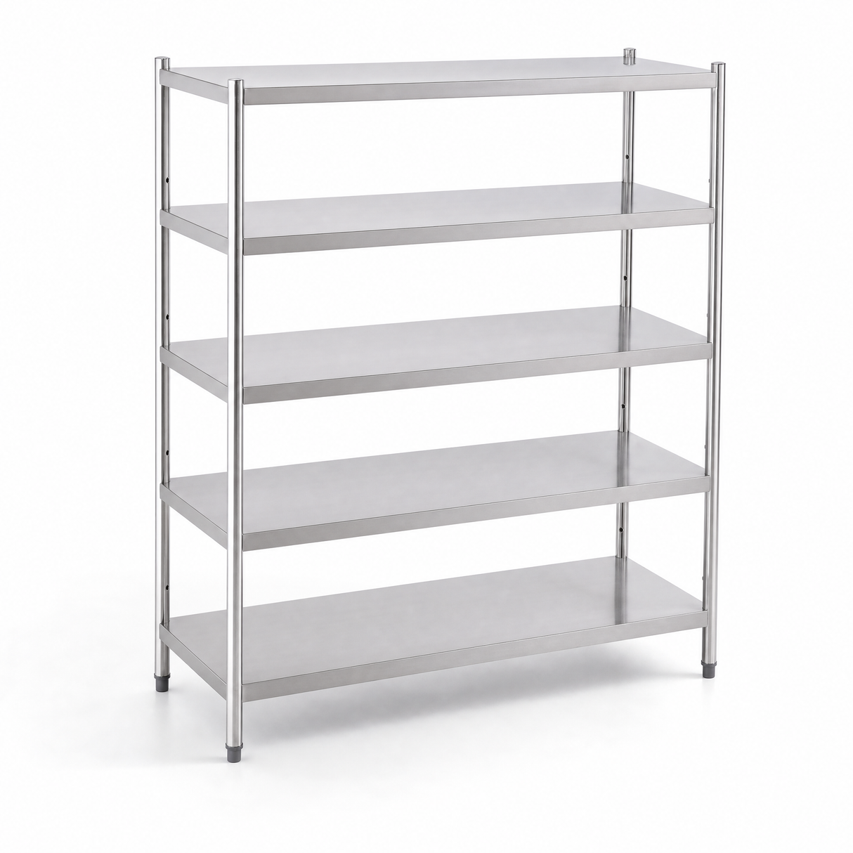 1800(L) x 500(D) x 1800(H) 5 Tier Rack/Shelving Unit for Food storage, Cold Room and Dry Storage (Copy) EZ Stainless Pty Ltd