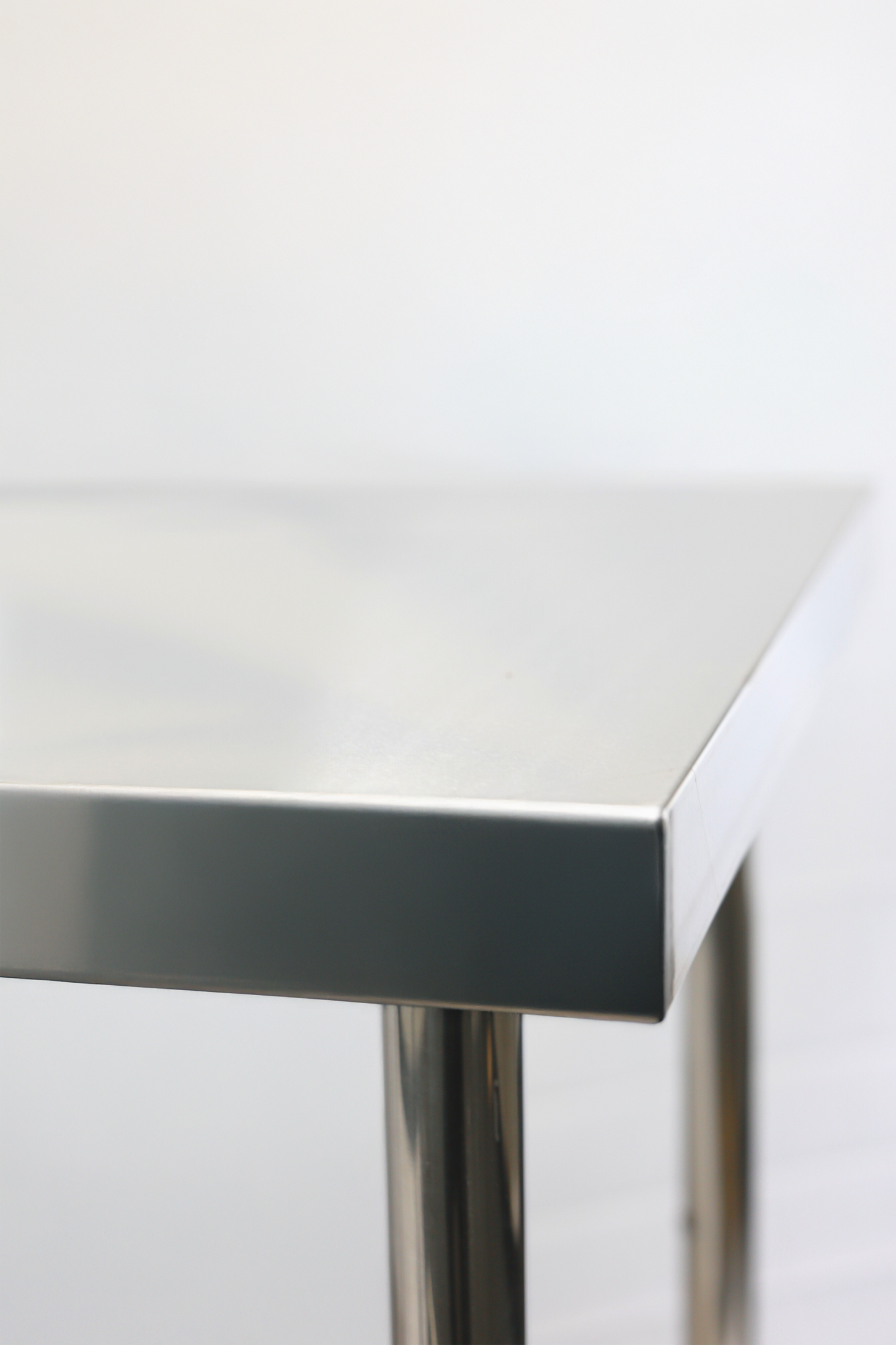 1000(L) x600(D) x900(H)+120(H) Splash back 2 Tier Stainless Steel Bench/ Worktable for Kitchen and Food Prep
