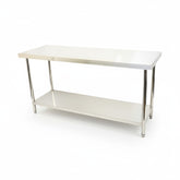 (BUDGET Range) 1800(L)x 600(D)x 900(H) 2 TIER SS304 1.00mm Stainless Steel Bench/ Work Table EZ Stainless Pty Ltd