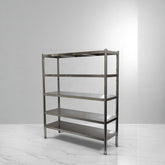(#XD010) 30% off 1890 x 580x 1800 Extra deep stainless steel shelf. 5 layer. No damage EZ Stainless Pty Ltd