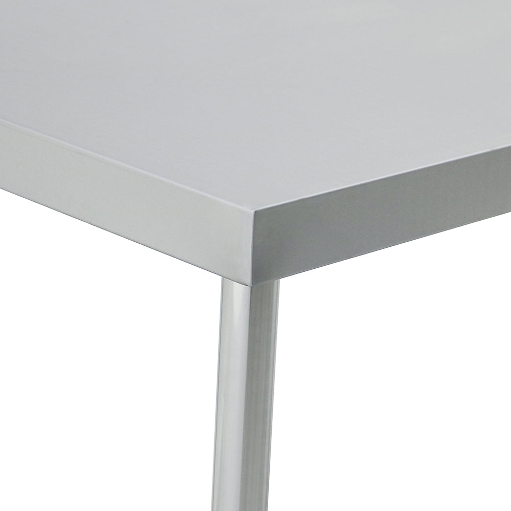 (BUDGET Range) 1800(L)x 600(D)x 900(H) 2 TIER SS304 1.00mm Stainless Steel Bench/ Work Table EZ Stainless Pty Ltd