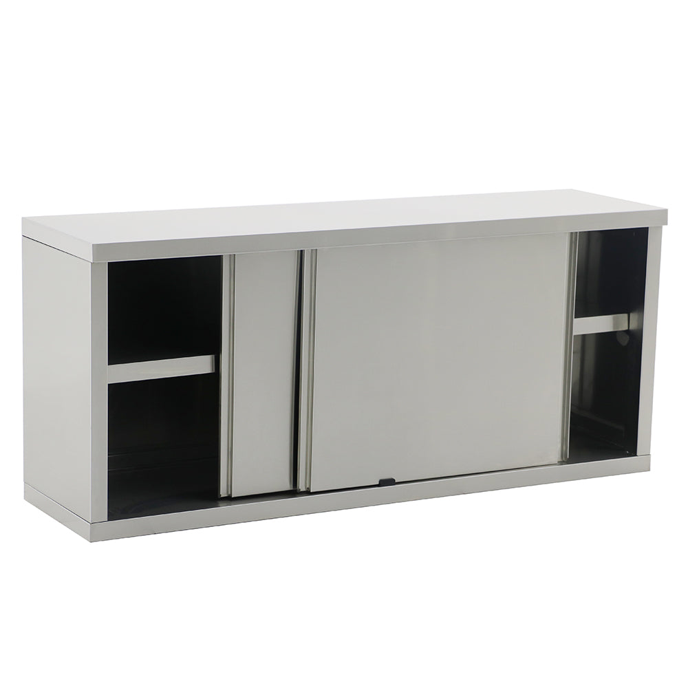 Wall Mount Cabinet with sliding door 1800x400x650 EZ Stainless Pty Ltd