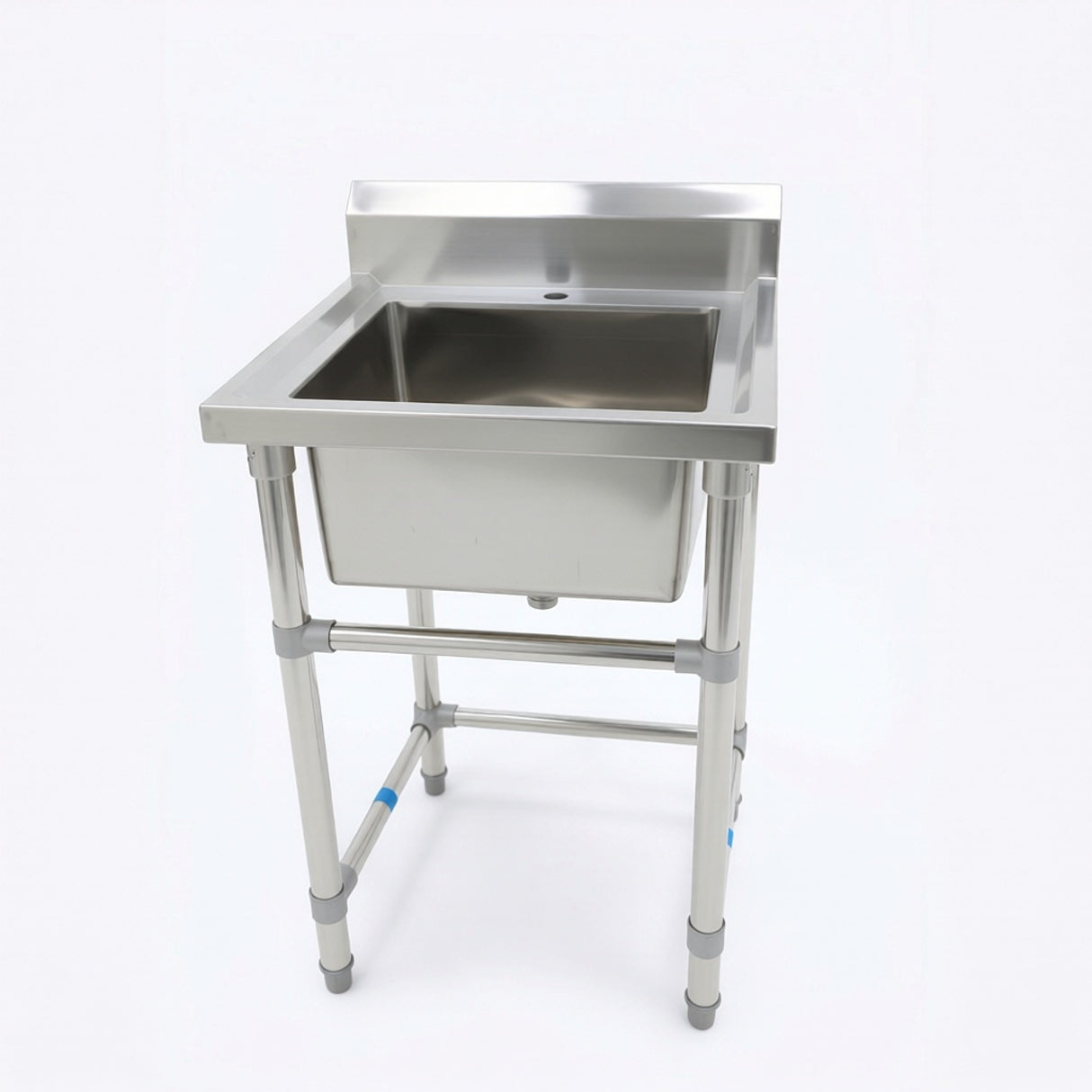 Commercial Stainless Steel Single Sink 600w x 600d x 900h mm EZ Stainless Pty Ltd