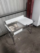 (#XD004) 1200x700x900 LEFT SINK free 50mm waste (Brand New, Little marks, Pick up only, 2 left) EZ Stainless Pty Ltd