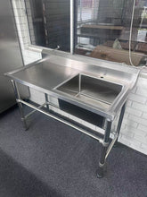 (#XD006) 1200x600x900 Right Sink (EX display, Pick up only, 1 only) EZ Stainless Pty Ltd