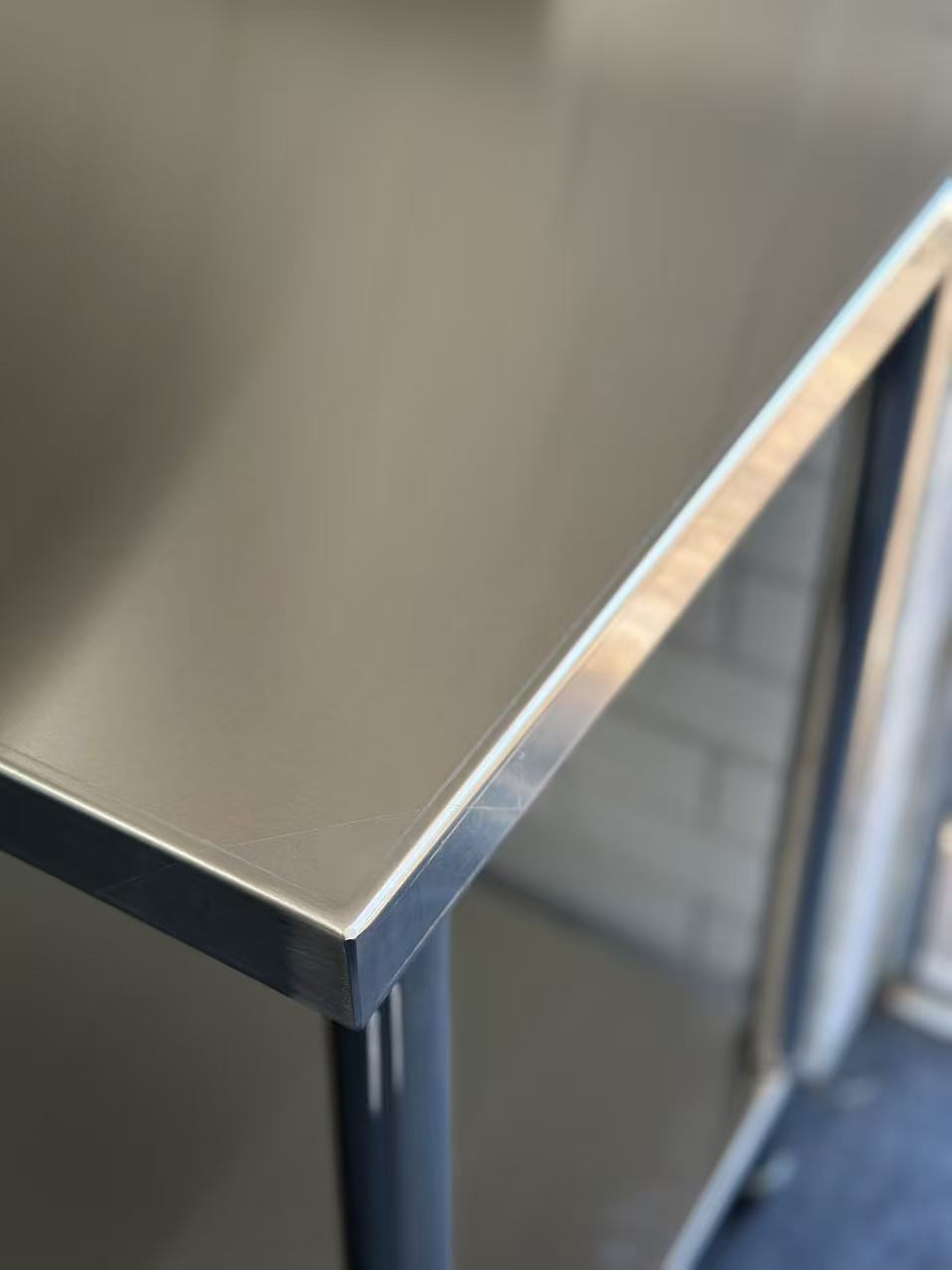 1200 x700 x900 Premium Range 1.2mm SS304 Heavy Duty Top Stainless Steel Benches EZ Stainless Pty Ltd
