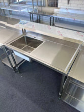 (#XD016) 1200x600x900 Left Sink (Brand New, Pick up only, 3 left) EZ Stainless Pty Ltd