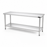 2000 x700 x900 Premium Range 1.2mm SS304 Heavy Duty Top Stainless Steel Benches EZ Stainless Pty Ltd