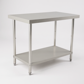 (600mm Deep) Econ range 1.0mm SS304 Stainless Steel Benches EZ Stainless Pty Ltd