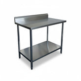 1800 x700 x900 (Splash back) Premium Range 1.2mm SS304 Heavy Duty Top Stainless Steel Benches EZ Stainless Pty Ltd
