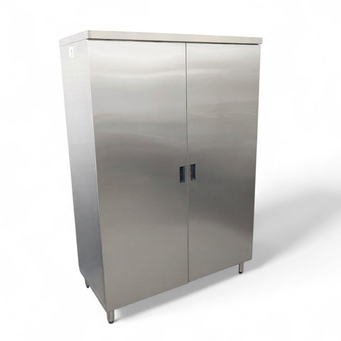 Cupboard Cabinet Double Hinged Door 1200x600x1800 EZ Stainless Pty Ltd