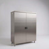 (#XD005) 1200x600x1800 Hinged door cabinet 120KG (Brand New, Pick up only, 5 left) EZ Stainless Pty Ltd