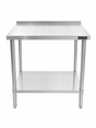 800(L) x450(D) x900(H) Premium Range 1.2mm SS304 Heavy Duty Top Stainless Steel Benches EZ Stainless Pty Ltd
