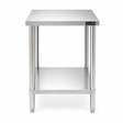 600(L) x450(D) x900(H) Premium Range 1.2mm SS304 Heavy Duty Top Stainless Steel Benches (Copy) EZ Stainless Pty Ltd