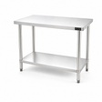 1200 x600 x900 Premium Range 1.2mm SS304 Heavy Duty Top Stainless Steel Benches EZ Stainless Pty Ltd