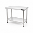 1000 x600 x900 Premium Range 1.2mm SS304 Heavy Duty Top Stainless Steel Benches EZ Stainless Pty Ltd
