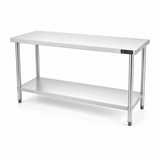 1500 x700 x900 Premium Range 1.2mm SS304 Heavy Duty Top Stainless Steel Benches EZ Stainless Pty Ltd