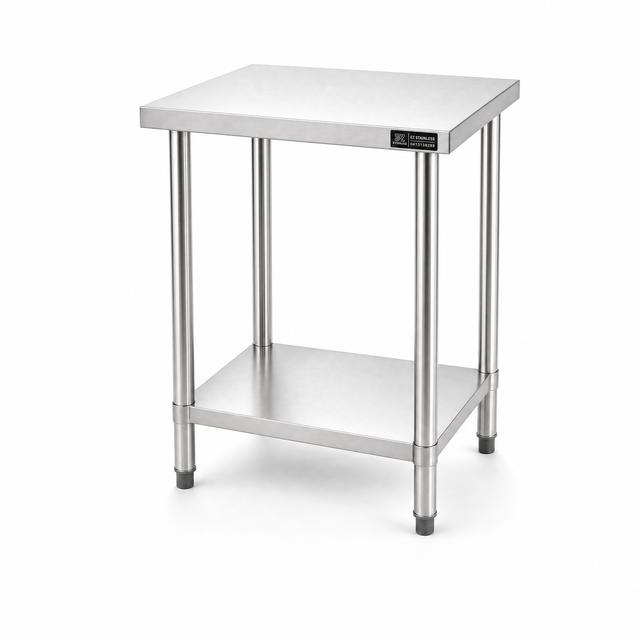600 x600 x900 Premium Range 1.2mm SS304 Heavy Duty Top Stainless Steel Benches EZ Stainless Pty Ltd