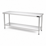 2000 x600 x900 Premium Range 1.2mm SS304 Heavy Duty Top Stainless Steel Benches EZ Stainless Pty Ltd