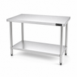 1200 x700 x900 Premium Range 1.2mm SS304 Heavy Duty Top Stainless Steel Benches EZ Stainless Pty Ltd