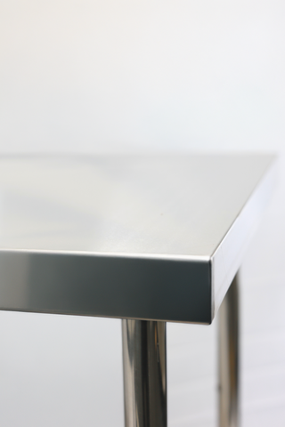 600(L) x600(D) x900(H) 2 Tier Stainless Steel (FLAT) Bench/ Worktable for Kitchen and Food Prep