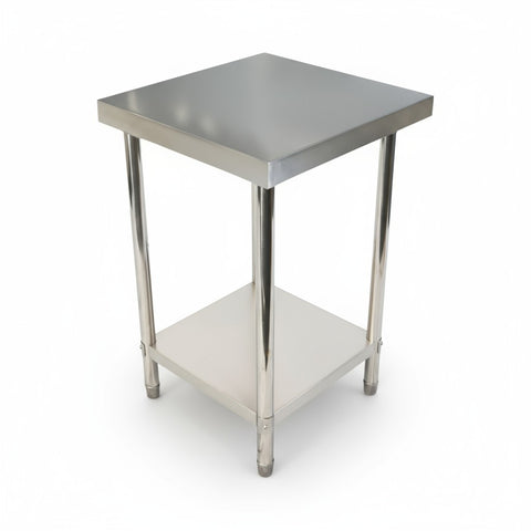 (ECON Range) 600(L)x 600(D)x 900(H) 2 TIER SS304 1.00mm Stainless Steel Bench/ Work Table EZ Stainless Pty Ltd