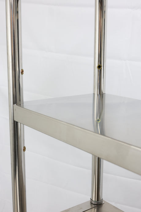 Add-on Stainless Steel Over Shelf (Middle Shelf is adjustable in height) EZ Stainless Pty Ltd