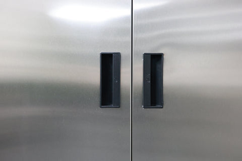 Cupboard Cabinet Double Hinged Door 1200x600x1800 EZ Stainless Pty Ltd