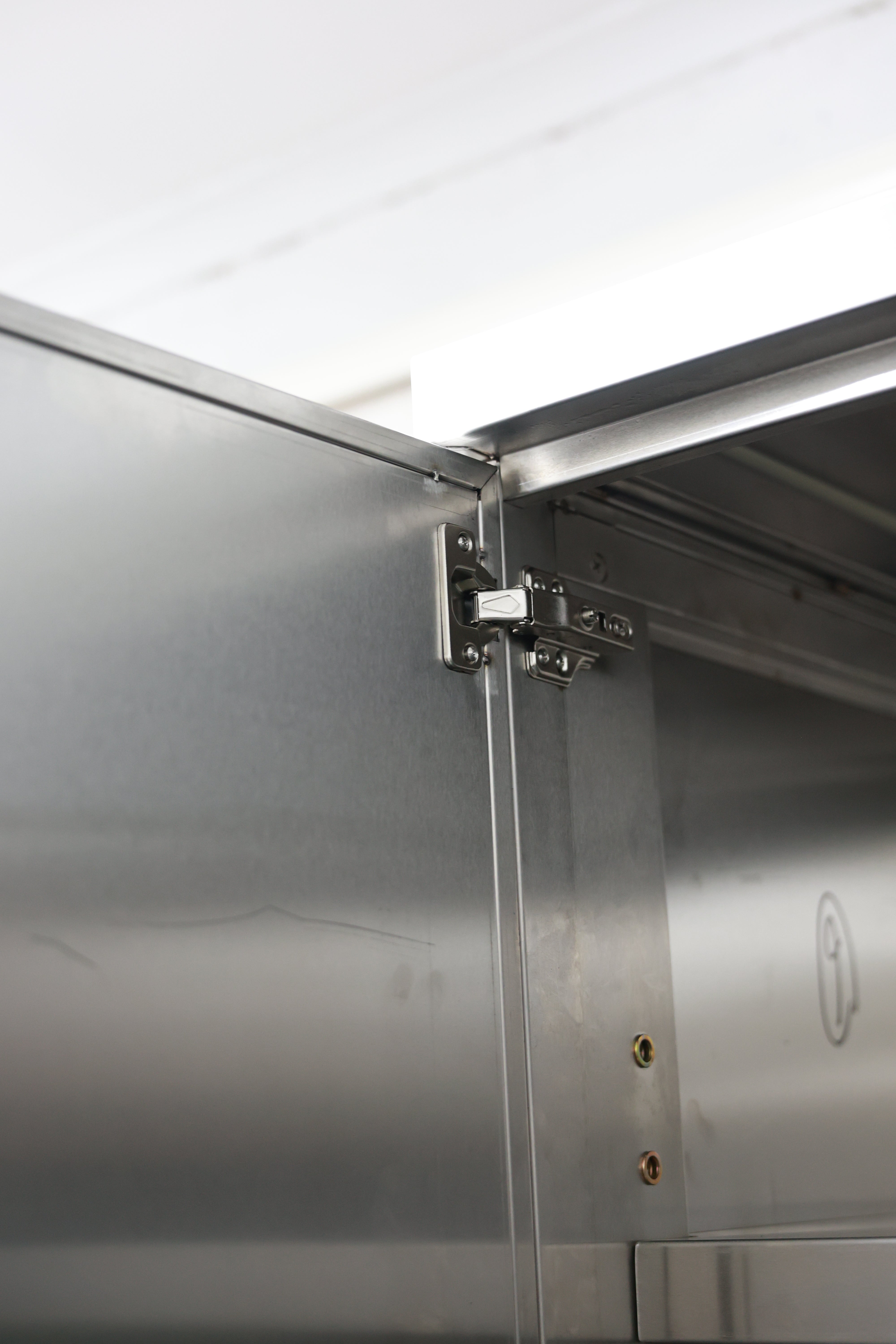 Cupboard Cabinet Double Hinged Door 1200x600x1800 EZ Stainless Pty Ltd