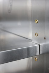 (#XD005) 1200x600x1800 Hinged door cabinet 120KG (Brand New, Pick up only, 5 left) EZ Stainless Pty Ltd
