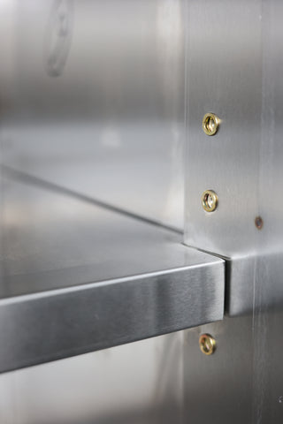 Cupboard Cabinet Double Hinged Door 1200x600x1800 EZ Stainless Pty Ltd