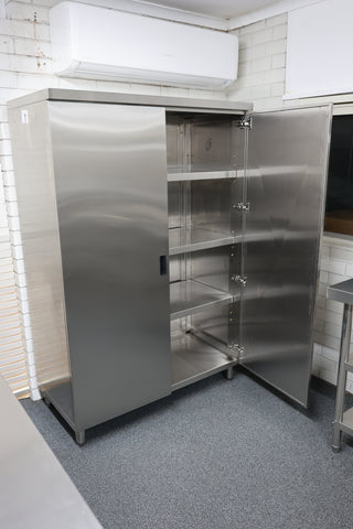 (#XD005) 1200x600x1800 Hinged door cabinet 120KG (Brand New, Pick up only, 5 left) EZ Stainless Pty Ltd