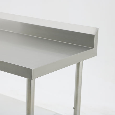 (700mm Deep) Econ range 1.0mm SS304 Stainless Steel Benches with Splash Back EZ Stainless Pty Ltd