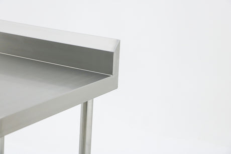 (700mm Deep) Econ range 1.0mm SS304 Stainless Steel Benches with Splash Back EZ Stainless Pty Ltd