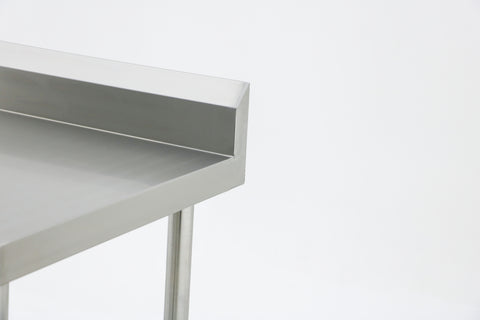 (700mm Deep) Econ range 1.0mm SS304 Stainless Steel Benches with Splash Back EZ Stainless Pty Ltd