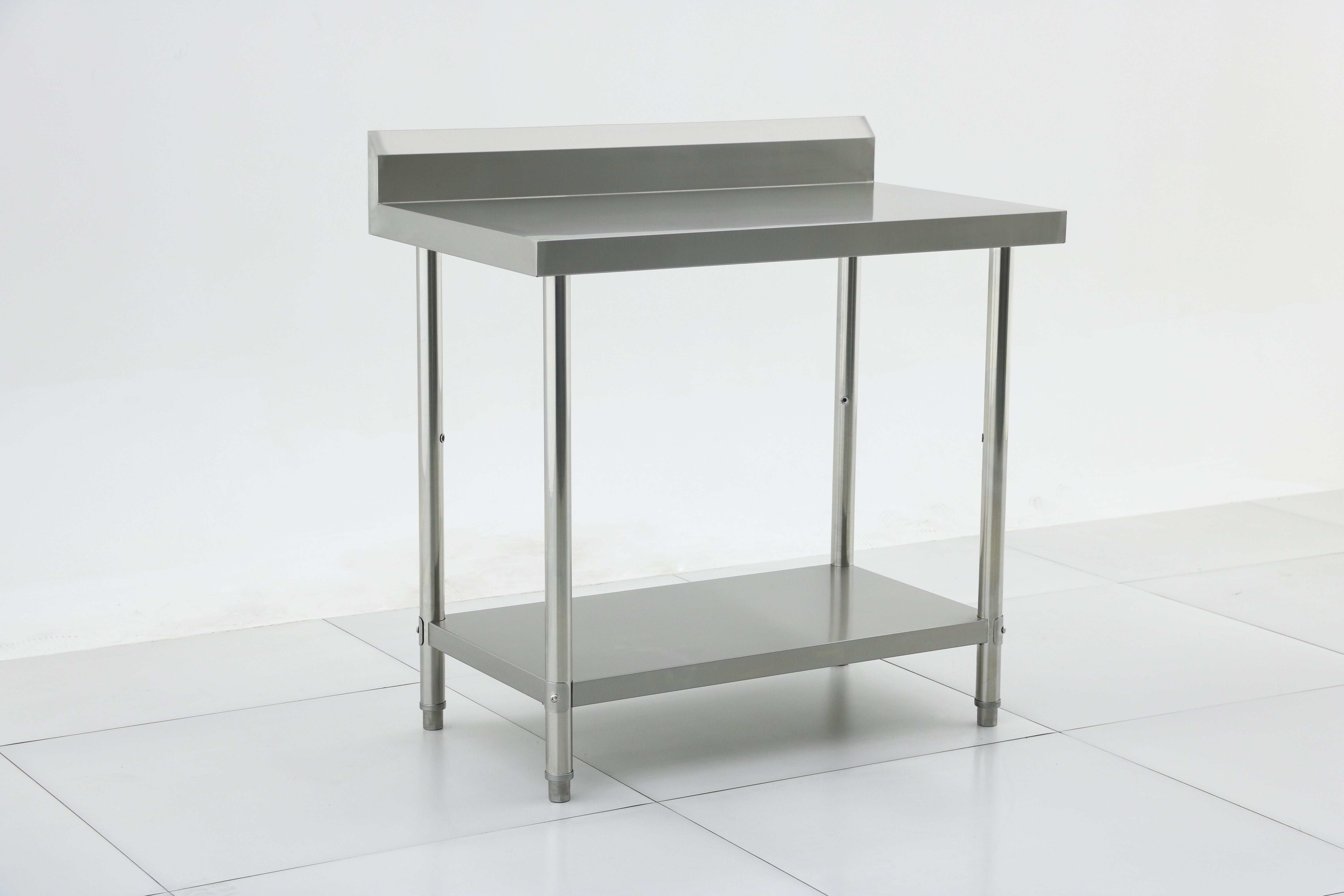 (700mm Deep) Econ range 1.0mm SS304 Stainless Steel Benches with Splash Back EZ Stainless Pty Ltd
