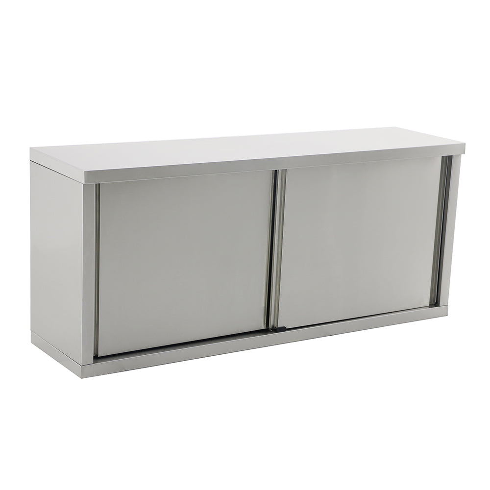 Wall Mount Cabinet with sliding door 1800x400x650 EZ Stainless Pty Ltd