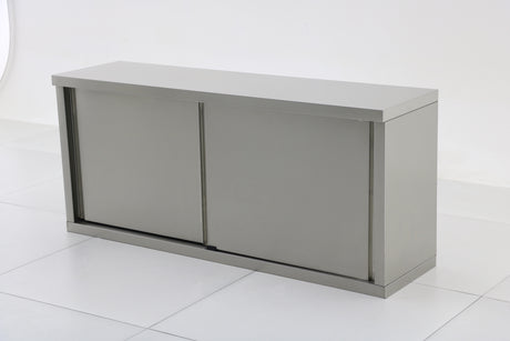Wall Mount Cabinet with sliding door 1800x400x650 EZ Stainless Pty Ltd