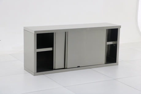 Wall Mount Cabinet with sliding door 1800x400x650 EZ Stainless Pty Ltd
