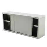Wall Mount Cabinet with sliding door 1800x400x650 EZ Stainless Pty Ltd