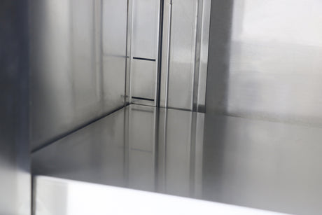 Wall Mount Cabinet with sliding door 1800x400x650 EZ Stainless Pty Ltd