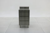 Stainless Steel Cabinet with THREE Pull Out Drawers with splash back (Set of 2) EZ Stainless Pty Ltd