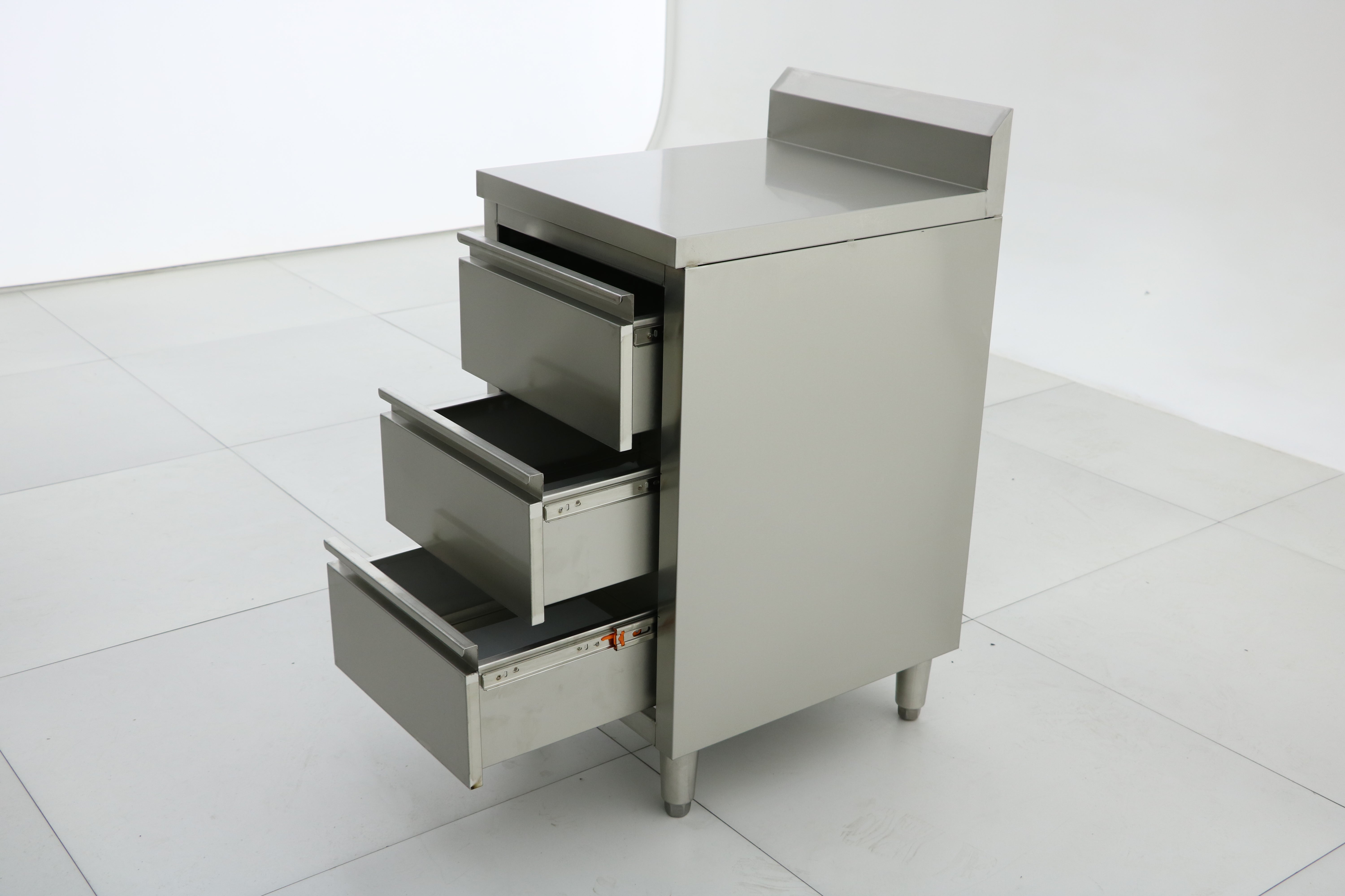Stainless Steel Cabinet (set of two) (1 x 2drawers, 1x 3drawers) EZ Stainless Pty Ltd