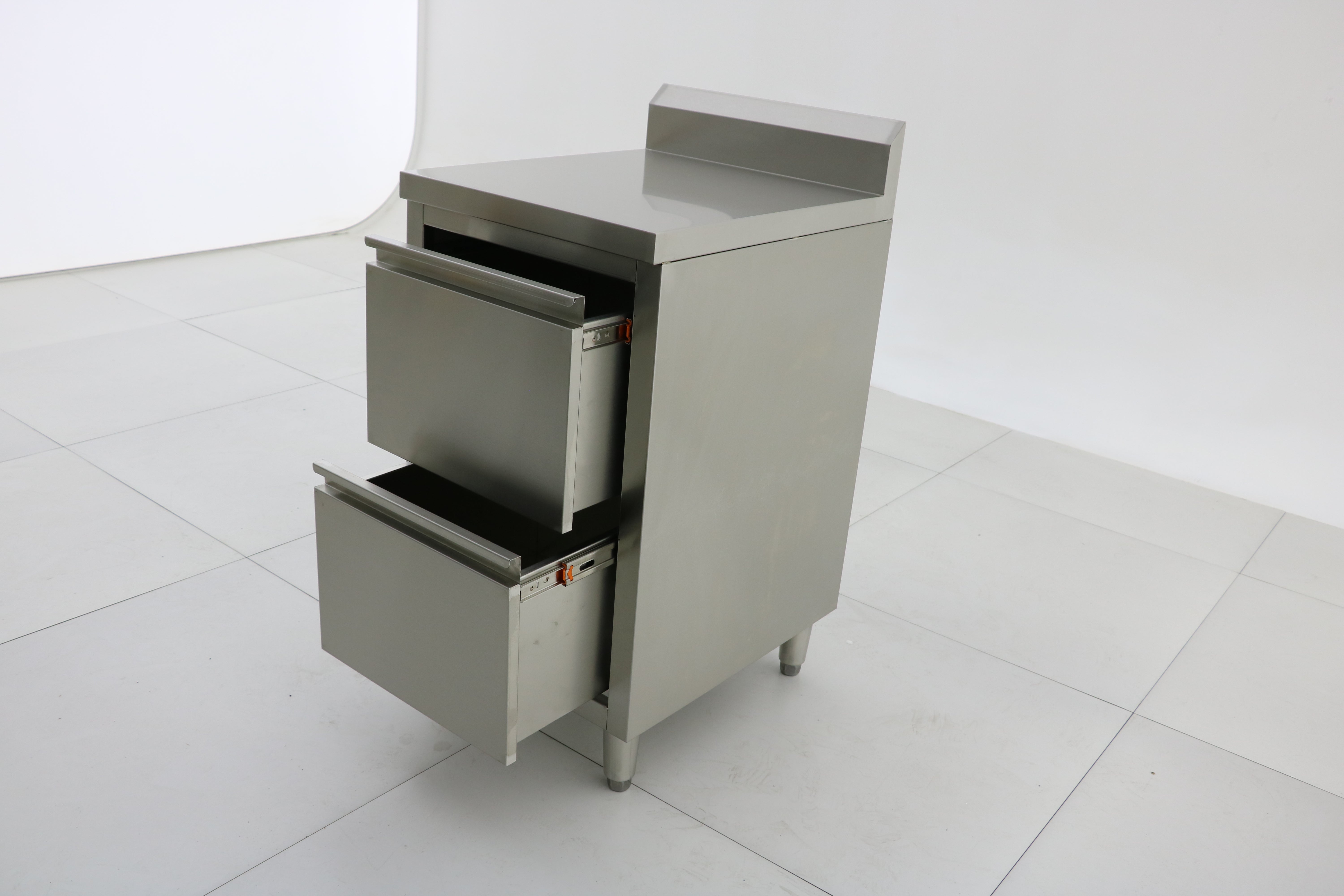 Stainless Steel Cabinet (set of two) (1 x 2drawers, 1x 3drawers) EZ Stainless Pty Ltd