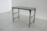1.2mm SS304 Heavy Duty Foldable Stainless steel bench 1500x600x900 EZ Stainless Pty Ltd