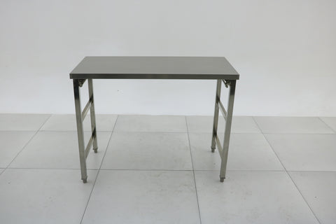 1.2mm SS304 Heavy Duty Foldable Stainless steel bench 1500x600x900 EZ Stainless Pty Ltd