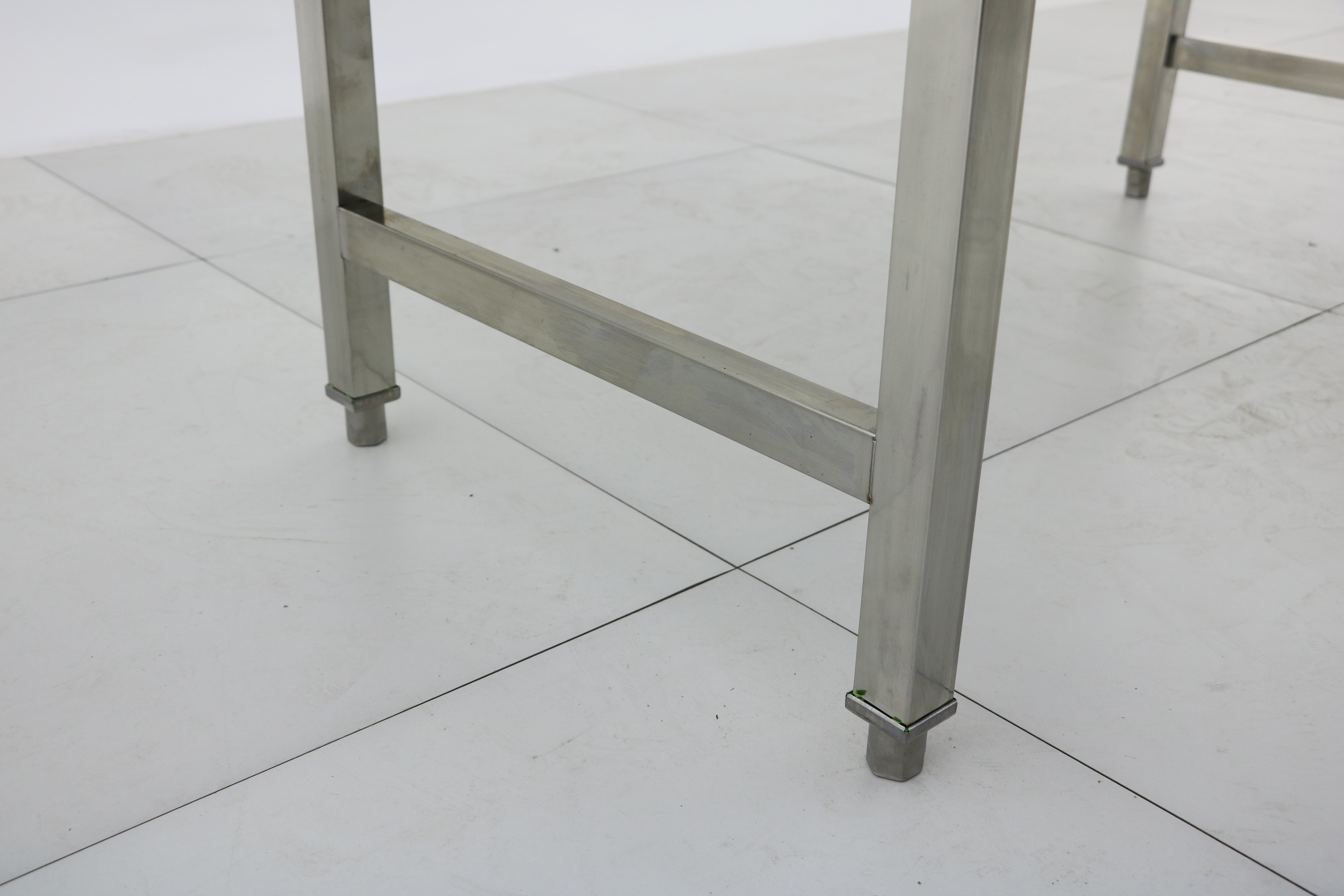 1.2mm SS304 Heavy Duty Foldable Stainless steel bench 1500x600x900 EZ Stainless Pty Ltd