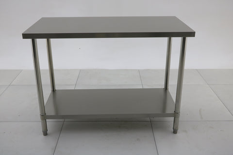 (610mm Deep) Premium Range 1.5mm SS304 Heavy Duty Top Stainless Steel Benches EZ Stainless Pty Ltd